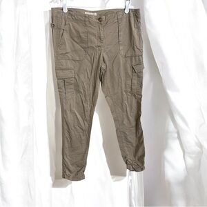 Michael Kors Khaki Tan Cargo Straight Leg Pants Size 10